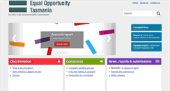 Desktop Screenshot of antidiscrimination.tas.gov.au