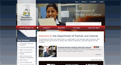 Desktop Screenshot of dpac.tas.gov.au