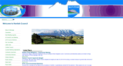 Desktop Screenshot of kentish.tas.gov.au