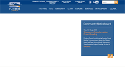 Desktop Screenshot of flinders.tas.gov.au