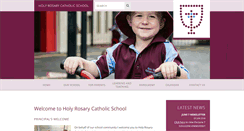 Desktop Screenshot of holyrosary.tas.edu.au