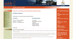 Desktop Screenshot of montrosebayhigh.tas.edu.au