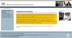 Desktop Screenshot of ossc.tas.gov.au