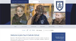 Desktop Screenshot of johnpaul.tas.edu.au
