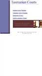 Mobile Screenshot of courtlists.tas.gov.au