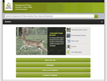 Tablet Screenshot of dpipwe.tas.gov.au